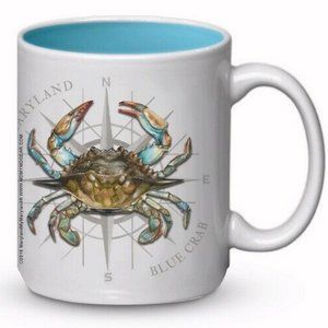 Maryland Blue Crab Coffee Mug - NEW Fast Shipping